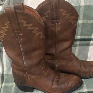 Brown Ariat Sedona Heritage Leather Cowboy Boots